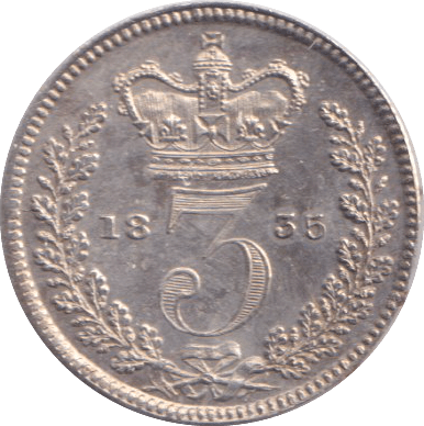 1835 MAUNDY THREEPENCE ( UNC ) - MAUNDY THREEPENCE - Cambridgeshire Coins