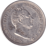 1835 MAUNDY THREEPENCE ( UNC ) - MAUNDY THREEPENCE - Cambridgeshire Coins