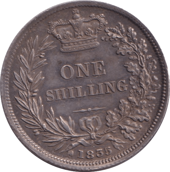 1835 SHILLING ( EF ) - Shilling - Cambridgeshire Coins