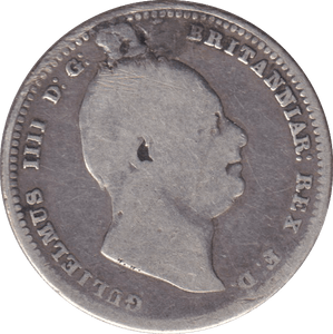 1835 SHILLING ( NF ) (PLUGGED) - SHILLING - Cambridgeshire Coins