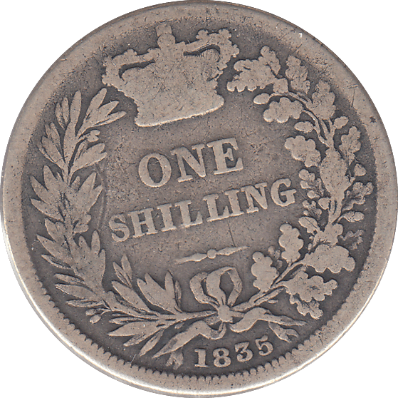 1835 SHILLING ( NF ) - SHILLING - Cambridgeshire Coins