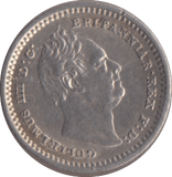 1835 SILVER THREE HALF PENCE ( EF ) - Three Half Pence - Cambridgeshire Coins