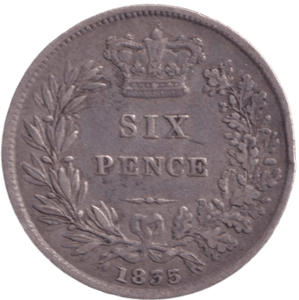 1835 SIXPENCE ( VF ) - SIXPENCE - Cambridgeshire Coins