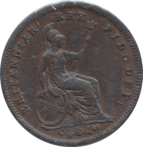 1835 THIRD FARTHING ( EF ) - ONE THIRD FARTHING - Cambridgeshire Coins