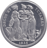 1835 THREE GRACES RESTRIKE - WORLD COINS - Cambridgeshire Coins