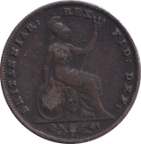 1836 FARTHING ( FINE ) - FARTHING - Cambridgeshire Coins