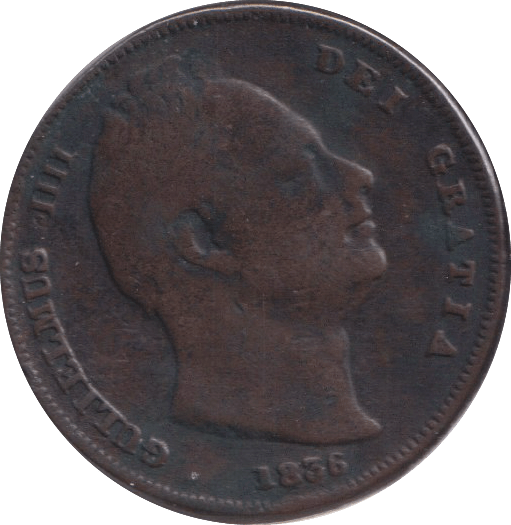 1836 FARTHING ( NF ) - FARTHING - Cambridgeshire Coins