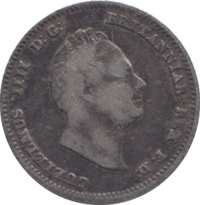 1836 FOUR PENCE ( VF ) - FOURPENCE - Cambridgeshire Coins