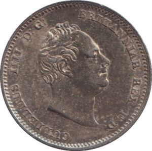 1836 FOURPENCE ( AUNC ) - FOURPENCE - Cambridgeshire Coins