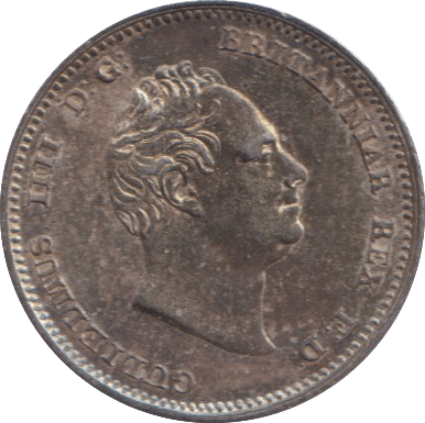 1836 FOURPENCE ( AUNC ) - FOURPENCE - Cambridgeshire Coins