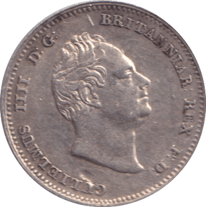 1836 FOURPENCE ( AUNC ) - FOURPENCE - Cambridgeshire Coins
