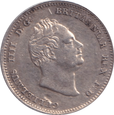 1836 FOURPENCE ( AUNC ) - FOURPENCE - Cambridgeshire Coins