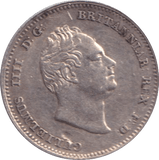 1836 FOURPENCE ( AUNC ) - FOURPENCE - Cambridgeshire Coins