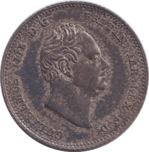 1836 FOURPENCE ( EF ) - FOURPENCE - Cambridgeshire Coins