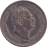 1836 FOURPENCE ( EF ) - FOURPENCE - Cambridgeshire Coins