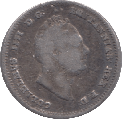 1836 FOURPENCE ( FINE ) - Fourpence - Cambridgeshire Coins