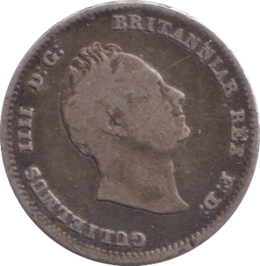 1836 FOURPENCE ( FINE ) - Fourpence - Cambridgeshire Coins