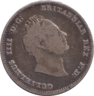 1836 FOURPENCE ( FINE ) - Fourpence - Cambridgeshire Coins