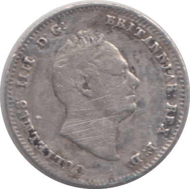1836 FOURPENCE ( FINE ) - MAUNDY FOURPENCE - Cambridgeshire Coins