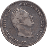 1836 FOURPENCE ( GF ) - WORLD COINS - Cambridgeshire Coins