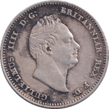 1836 FOURPENCE ( GVF ) - FOURPENCE - Cambridgeshire Coins