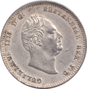 1836 FOURPENCE ( UNC ) - FOURPENCE - Cambridgeshire Coins