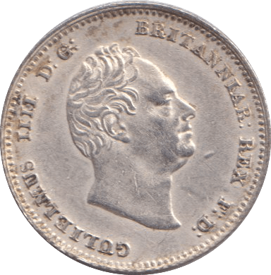 1836 FOURPENCE ( UNC ) - FOURPENCE - Cambridgeshire Coins