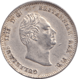 1836 FOURPENCE ( UNC ) - FOURPENCE - Cambridgeshire Coins