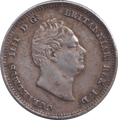 1836 FOURPENCE ( VF ) - FOURPENCE - Cambridgeshire Coins