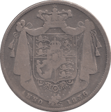 1836 HALF CROWN ( FAIR ) - HALFCROWN - Cambridgeshire Coins
