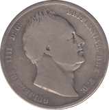 1836 HALF CROWN ( FAIR ) - HALFCROWN - Cambridgeshire Coins