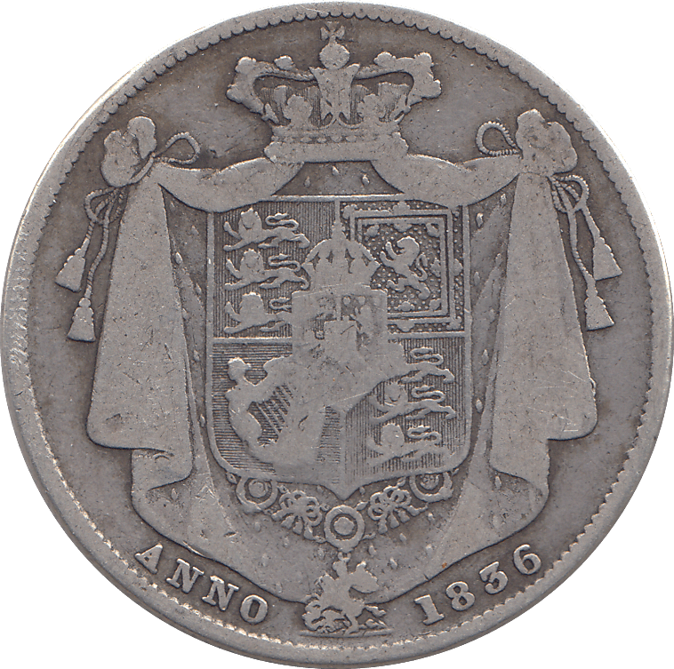 1836 HALF CROWN ( FINE ) - WORLD COINS - Cambridgeshire Coins