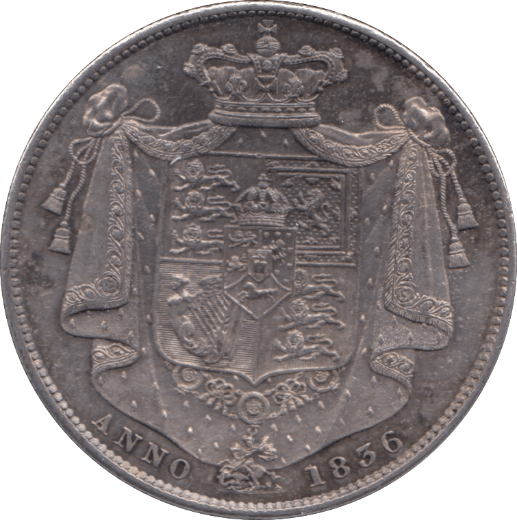 1836 HALFCROWN ( AUNC ) - HALFCROWN - Cambridgeshire Coins
