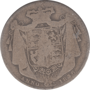 1836 HALFCROWN ( FAIR ) - HALFCROWN - Cambridgeshire Coins