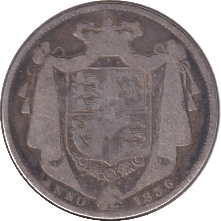 1836 HALFCROWN (FAIR) - HALFCROWN - Cambridgeshire Coins