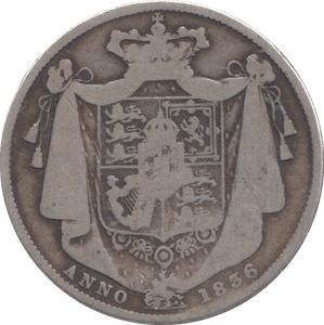 1836 HALFCROWN ( FINE ) - HALFCROWN - Cambridgeshire Coins