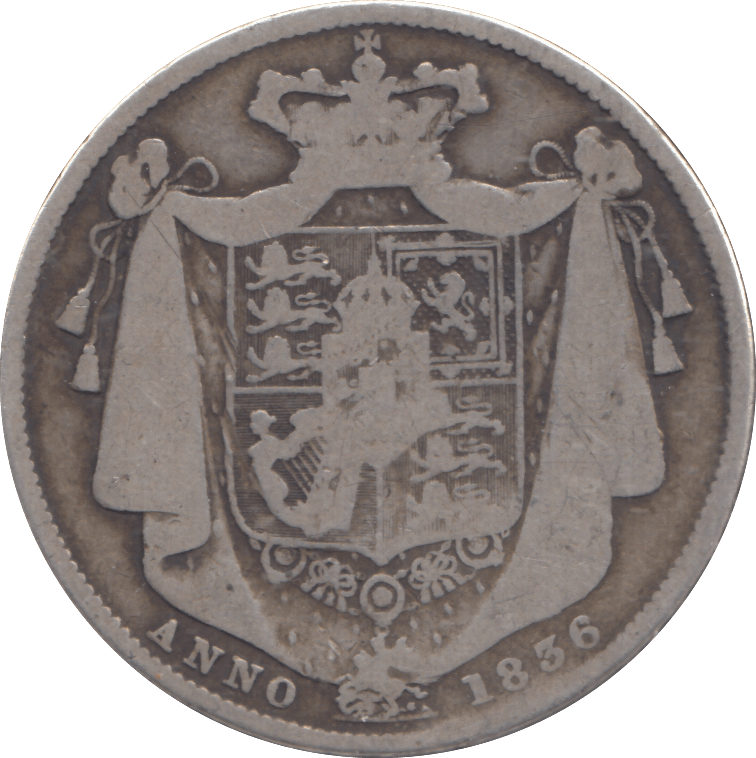 1836 HALFCROWN ( FINE ) - HALFCROWN - Cambridgeshire Coins