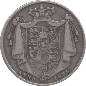 1836 HALFCROWN ( GF ) - HALFCROWN - Cambridgeshire Coins