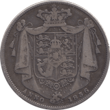 1836 HALFCROWN ( GF ) - Halfcrown - Cambridgeshire Coins