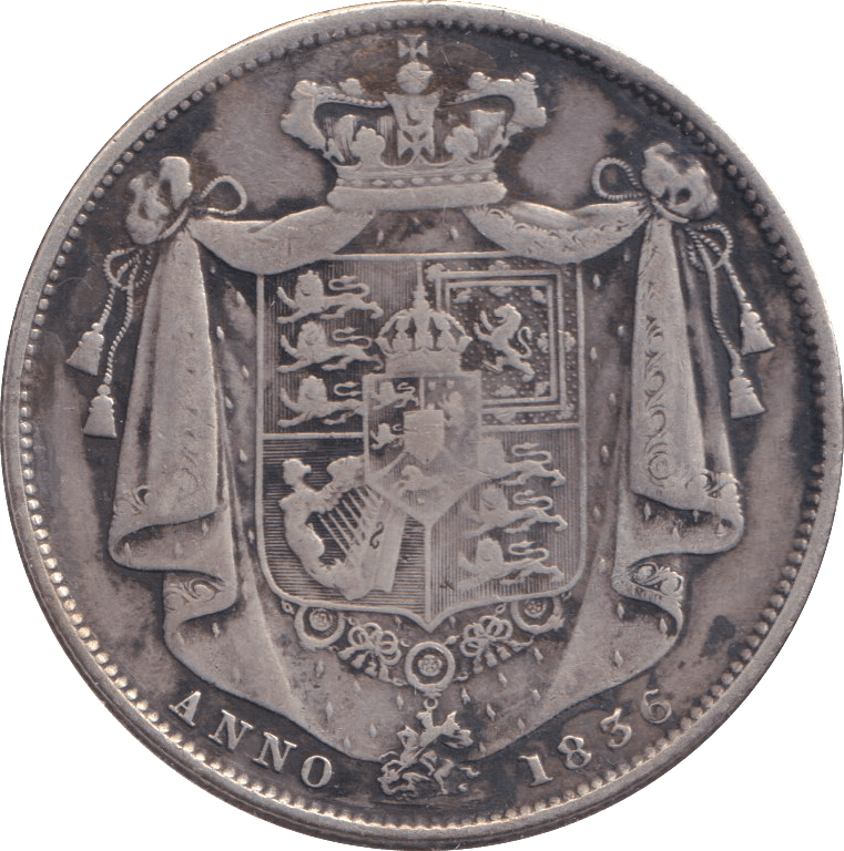 1836 HALFCROWN ( GF ) - Halfcrown - Cambridgeshire Coins