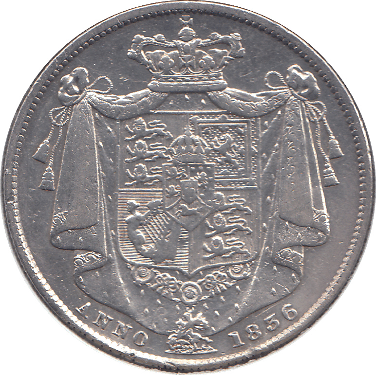1836 HALFCROWN ( GVF ) - HALFCROWN - Cambridgeshire Coins