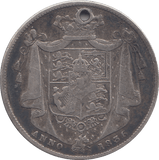 1836 HALFCROWN HOLED ( FINE ) - HALFCROWN - Cambridgeshire Coins