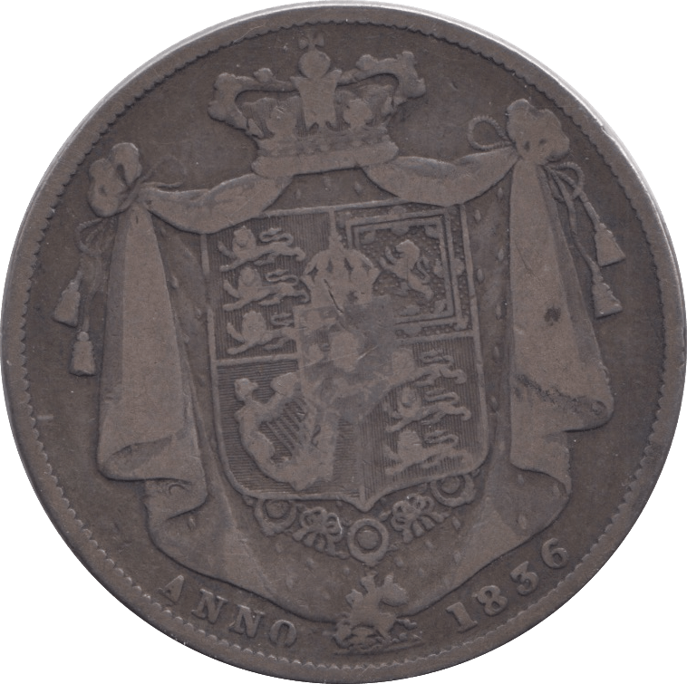 1836 HALFCROWN ( NF ) - HALFCROWN - Cambridgeshire Coins