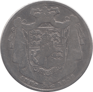 1836 HALFCROWN ( NF ) - HALFCROWN - Cambridgeshire Coins