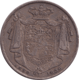 1836 HALFCROWN ( VF ) - HALFCROWN - Cambridgeshire Coins