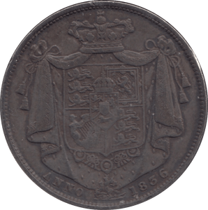 1836 HALFCROWN ( VF ) - HALFCROWN - Cambridgeshire Coins