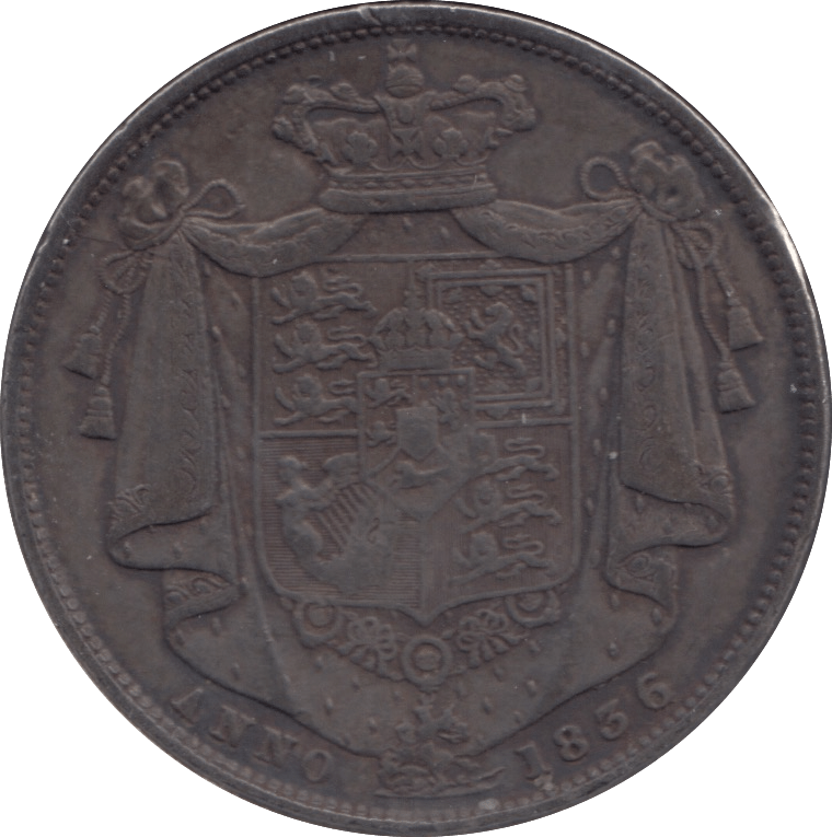 1836 HALFCROWN ( VF ) - HALFCROWN - Cambridgeshire Coins