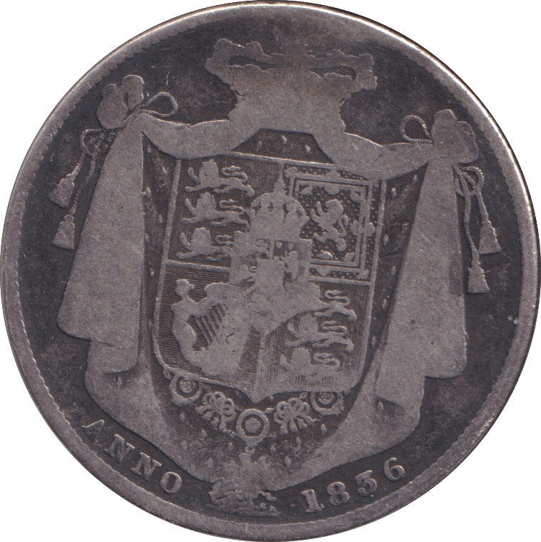 1836 HALFCROWN ( VF ) - HALFCROWN - Cambridgeshire Coins