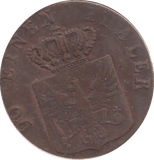 1836 PRUSSIA 4 PFENNING - WORLD COINS - Cambridgeshire Coins