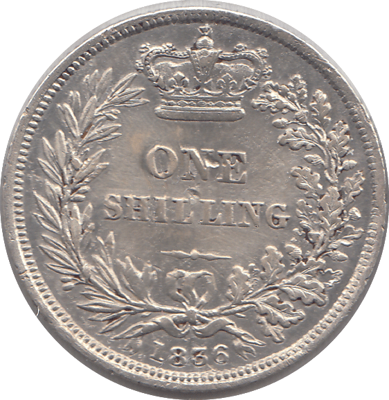 1836 SHILLING ( EF ) 2 - Shilling - Cambridgeshire Coins